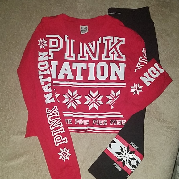 Pink nation Christmas set - Picture 1 of 5